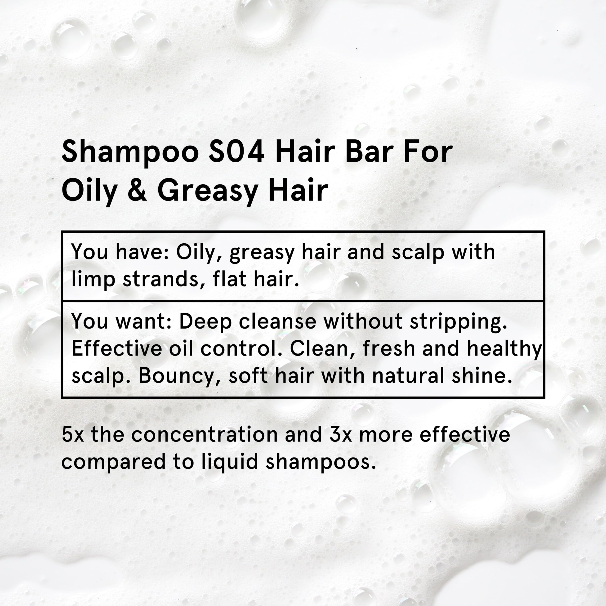 Leafinty Shampoo Bar for Oily Hair- Sulfate Free, Natural, Eco-Friendly, Sustainable, Zero Waste,100g (Pack of 1, up to 75 uses)